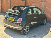 Used Fiat 500C S 85 HP (62 kW) 2012 Black Cabriolet