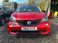 Used Smart ForFour Passion 71 HP (52 kW) 2015 Red Hatchback