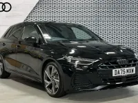 New Audi A3 Black Edition 150 HP (110 kW) 2025 Black