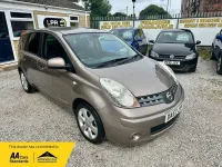 Used Nissan Note Tekna 110 HP (80 kW) 2008 Beige Hatchback