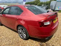 Used Skoda Octavia vRS 2014 Red Estate