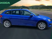 Used Skoda Scala SE L 94 HP (69 kW) 2022 Blue Hatchback