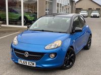 Used Vauxhall Adam 70 HP (51 kW) 2019 Blue Hatchback