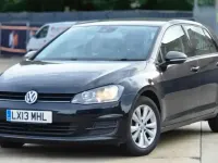 Used VW Golf VII SE 122 HP (89 kW) 2013 Black Hatchback