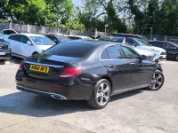 Used Mercedes E220 Premium 2017 Black Sedan