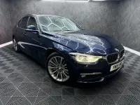 Used BMW 330 Luxury Line 2015 Blue Sedan