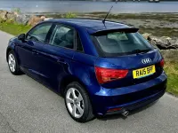 Used Audi A1 Sportback Sport 116 HP (85 kW) 2015 Blue Hatchback
