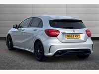 Used Mercedes A180 AMG line 109 HP (80 kW) 2017 Silver Hatchback