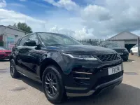 Used Land Rover Range Rover evoque R-Dynamic 150 HP (110 kW) 2019 Black SUV