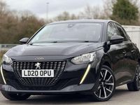 Used Peugeot 208 Allure 2020 Black Hatchback