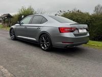Used Skoda Superb SportLine 190 HP (139 kW) 2018 Grey Hatchback