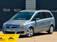 Used Vauxhall Zafira 120 HP (88 kW) 2007 Silver MPV
