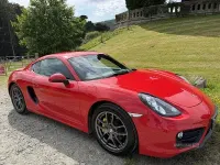 Used Porsche Cayman 275 HP (202 kW) 2014 Red Coupe