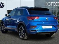 Used VW T-Roc R-line 150 HP (110 kW) 2020 Blue SUV