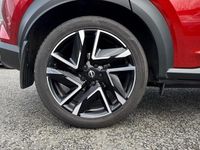 Used Nissan Juke Tekna+ 114 HP (83 kW) 2025 Fuji sunset red SUV