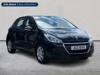 Used Peugeot 208 Active 68 HP (50 kW) 2018 Black Hatchback