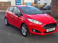 Used Ford Fiesta Zetec 2014 Red Hatchback