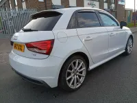 Used Audi A1 S-Line 116 HP (85 kW) 2017 White Hatchback