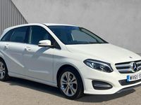 Used Mercedes B200 Premium 136 HP (100 kW) 2015 Cirrus white MPV
