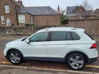 Käytetty VW Tiguan Match 150 HP (110 kW) 2019 Valkoinen Katumaasturi