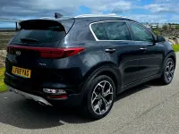 Used Kia Sportage GT-Line 136 HP (100 kW) 2019 Black SUV