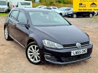 Used VW Golf VII S 125 HP (91 kW) 2015 Black Hatchback