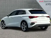 Used Audi A3 S-Line 108 HP (79 kW) 2023 White Sedan