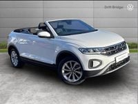 Used VW T-Roc Cabriolet Style 150 HP (110 kW) 2023 White Cabriolet