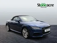 Used Audi TT Roadster S-Line 230 HP (169 kW) 2015 Blue Cabriolet