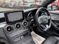 Used Mercedes C250 AMG Line Premium Plus 2018 Silver Cabriolet