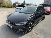 Used VW Polo GTI 200 HP (147 kW) 2019 Black Hatchback