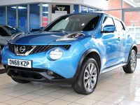 Used Nissan Juke Tekna 2018 Blue SUV