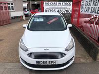 Used Ford C-MAX Titanium 120 HP (88 kW) 2016 White MPV
