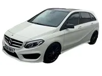Used Mercedes B180 AMG Line Premium Plus 109 HP (80 kW) 2018 White Hatchback