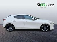 New Mazda 3 Exclusive-Line 186 HP (136 kW) 2025 White Hatchback