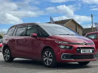 Gebraucht Citroën Grand C4 Picasso Flair 120 PS (88 kW) 2018 Rot Van / Kleinbus