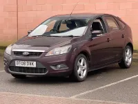 Used Ford Focus Zetec 2008 Red Hatchback