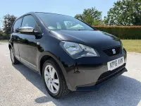 Used Seat Mii 75 HP (55 kW) 2016 Black Hatchback