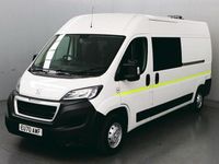 Used Peugeot Boxer 140 HP (102 kW) 2021 White Van