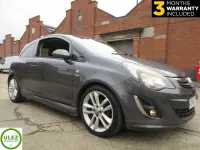 Usado Vauxhall Corsa SRi 100 HP (73 kW) 2012 Cinzento Citadino