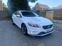 Used Volvo V40 R-Design 2015 White Hatchback