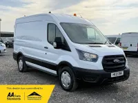 Used Ford Transit 130 HP (95 kW) 2021 White Van
