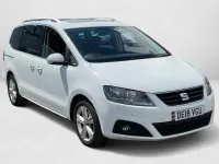 Used Seat Alhambra Ecomotive 150 HP (110 kW) 2018 White MPV