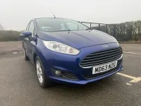Used Ford Fiesta Zetec 2014 Blue Hatchback
