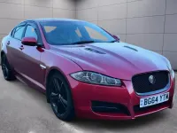 Used Jaguar XF R-Sport 240 HP (176 kW) 2014 Red Sedan