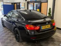 Begagnad BMW 420 Sport Line 2016 Svart Sportkupé