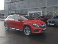 Used Mercedes GLA180 AMG line 122 HP (89 kW) 2019 Red SUV
