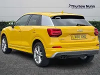 Used Audi Q2 S-Line 150 HP (110 kW) 2016 Yellow SUV