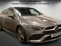 Used Mercedes CLA220 Shooting Brake AMG line 190 HP (139 kW) 2021 Grey Estate