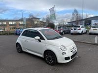 Used Fiat 500 S 69 HP (50 kW) 2014 White Hatchback